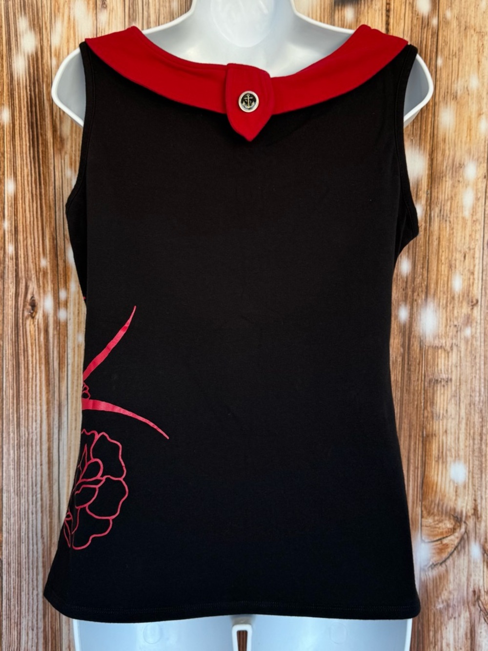 Hot Topic Midnight Hour Sparrow Sailor Pin Up Style Tank Top - Picture 8 of 8